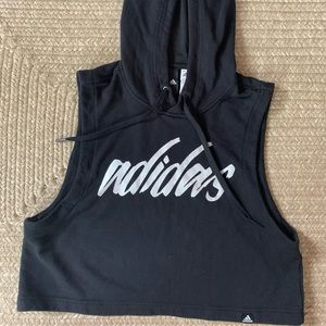 Adidas armless hoodie